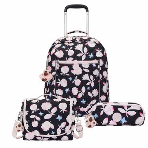 Kit Kipling Mochila, Estojo e Lancheira Unissex