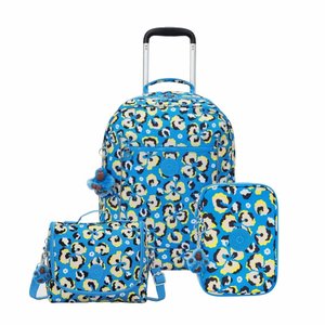 Kit Kipling Mochila, Estojo e Lancheira Unissex