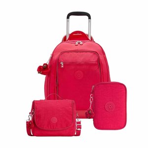 Kit Kipling Mochila, Estojo e Lancheira Unissex