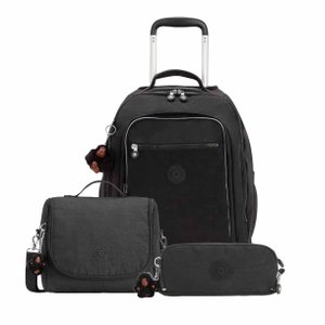 Kit Kipling Mochila, Estojo e Lancheira Unissex