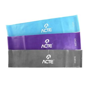 Kit Faixa Elástica Acte Sports Loop Band Unissex T234