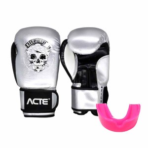Kit Luva de Boxe e Protetor Bucal
