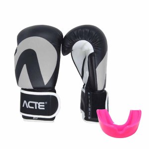 Kit Luva de Boxe e Protetor Bucal