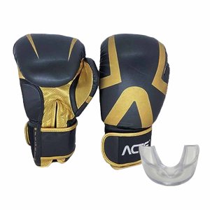 Kit Luva de Boxe e Protetor Bucal