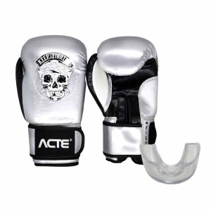 Kit Luva de Boxe e Protetor Bucal
