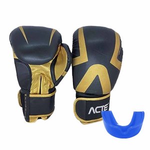 Kit Luva de Boxe e Protetor Bucal