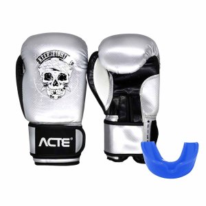 Kit Luva de Boxe e Protetor Bucal