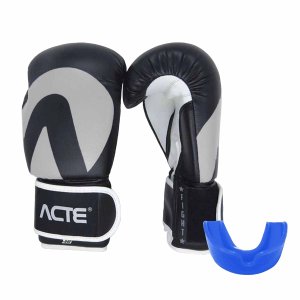 Kit Luva de Boxe e Protetor Bucal