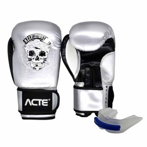 Kit Luva de Boxe e Protetor Bucal