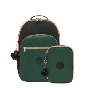 Kit Kipling Mochila e Estojo Unissex