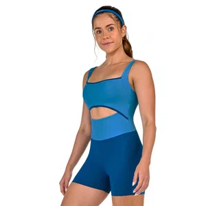 Macacão Alto Giro Curto Detalhe Vazado Fem 2442401-C5909