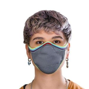 Máscara de Proteção Esportiva Fiber Sport Unissex Z754-P0927