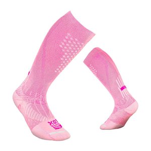 Meia Fiber Compressão Graduada Cano Alto Unissex SOXCMC-0930