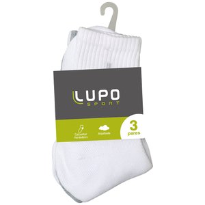 Meia Lupo Cano Médio Pacote c/ 3 Pares 03245-089-0901