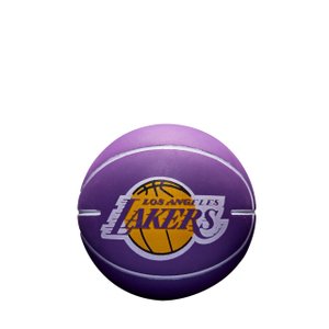 Mini Bola Basquete Wilson NBA Drib LA Lakers WTB1100PDQLA