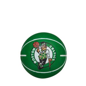 Mini Bola Basquete Wilson NBA Dribbl Celtics WTB1100PDQBO