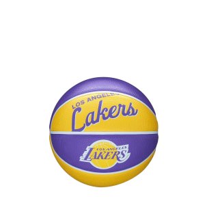 Mini Bola Basquete Wilson NBA Retro Lakers WTB3200XBLAL