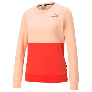 Moletom Puma Essentials Colourblock Crew TR Fem 587908-26