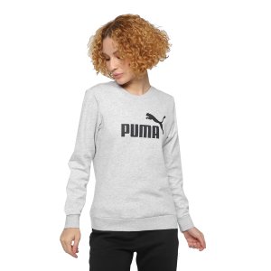 Moletom Puma Essentials Logo Crew FL Feminino 586784-04