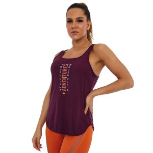 Regata Alto Giro Skin Fit Inspiracional Feminino