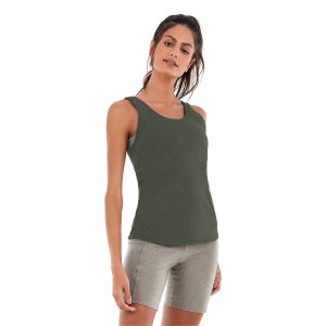 Regata Alto Giro Skin Fit Mescla Feminina 2132601-C5204