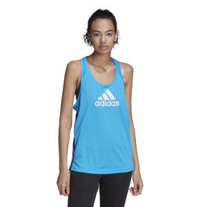 adidas Essentials Loose Logo Tank Top - Blue