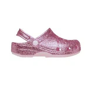 Sandália Inf Crocs Classic Chunky Glitter Clog T 211940-6ZW