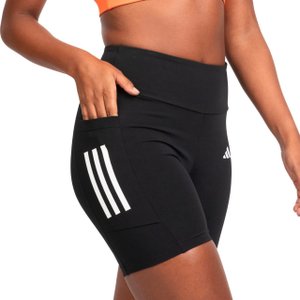 Shorts Adidas 3 Listras com Bolso Feminino JW1600