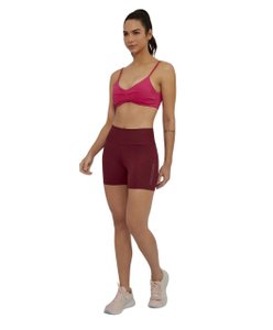 Shorts Alto Giro Hyper Liso Feminino 2311028-C5557