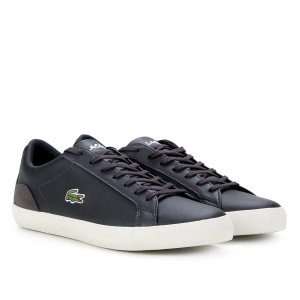 Tênis Couro Lacoste Lerond Masculino 39CMA0123-2M1