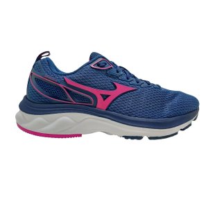 Tênis Mizuno Wave Invictus 3 Marinho / Rosa