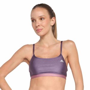 Top Adidas Latin Fit Colorblock Feminino IQ1762