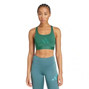 Top Adidas Logo Suporte Médio Feminino JW5292