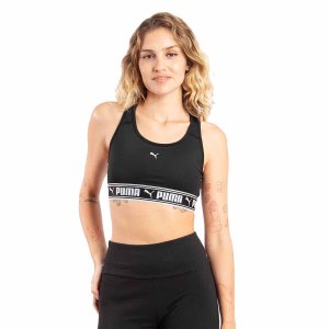 Top Puma Mid Impact Strong Feminino 524922-01