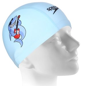 Touca Infantil Speedo de natação Fun Tubarão 528889-792