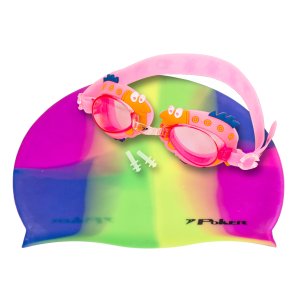 Kit Natação Infantil Poker Cartoons Caranguejo 13103-RM