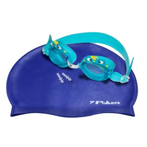 Kit Natação Infantil Poker Cartoons Caranguejo 13103-STM