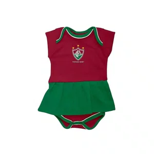 Vestido Body Infantil Torcida Baby Fluminense 033BX-FLU Vestido Body Infantil Torcida Baby Fluminense 033BX-FLU