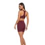 Bermuda Alto Giro Recortes Shine Feminina 2511105-C5997