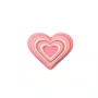 Broche Crocs Lights Up Pink Heart Unissex 10010195-9999