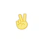Broche Crocs Peace Hand Sign Unissex 10007207-9999
