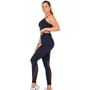 Calça Alto Giro Legging Detalhes Tule Feminina 2441303-C0049