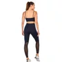 Calça Alto Giro Legging Detalhes Tule Feminina 2441303-C0049