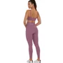 Calça Alto Giro Legging Recortes Tule Refl Fem 2422304-C5868
