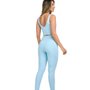 Calça Legging Alto Giro Bolsos Laterais Fem 2511301-C6019