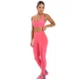 Calça Legging Alto Giro Hyper Recorte Tule Fem 2342303-C5660