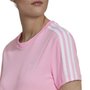 Camiseta Adidas 3 Listras Feminina HL2043
