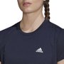 Camiseta Adidas Aeroready D2M 3-Stripes Feminina HK6527