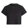 Camiseta Adidas Cropped Essentials 3B Feminina HR7789