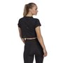 Camiseta Adidas Cropped Essentials 3B Feminina HR7789